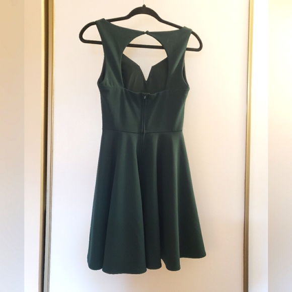 B Darlin - Dark Green Semi-Formal Dress - Picture 2 of 2